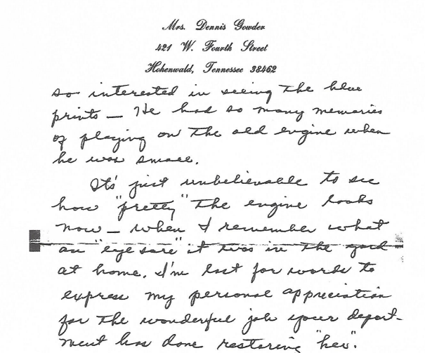 Feb 12 Lillie B Gowder 1st Paragraph